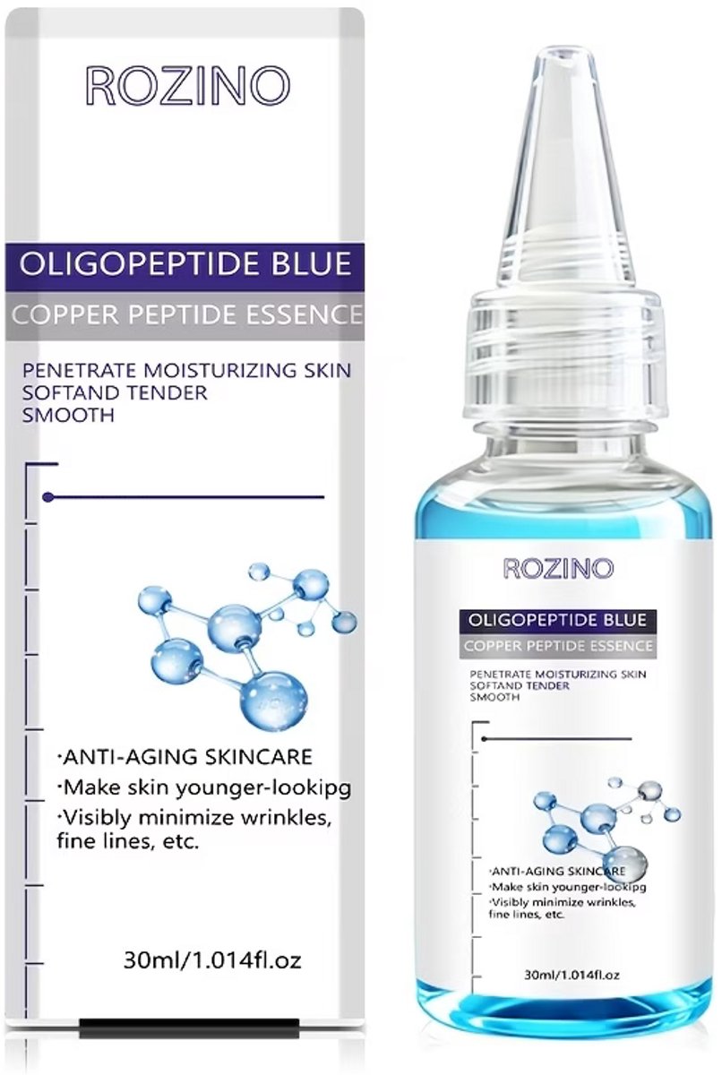 Peptide Gezichtsserum met Niacinamide & Hyaluronzuur - Hydraterend Anti-Aging Serum