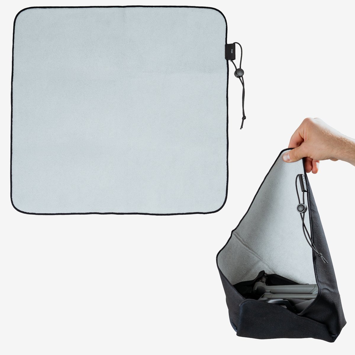 CRAP.SUPPLY® WRAP - Camera Protection Wrap - Large - Zelfhechtend & Padded - Voor Body & Lens