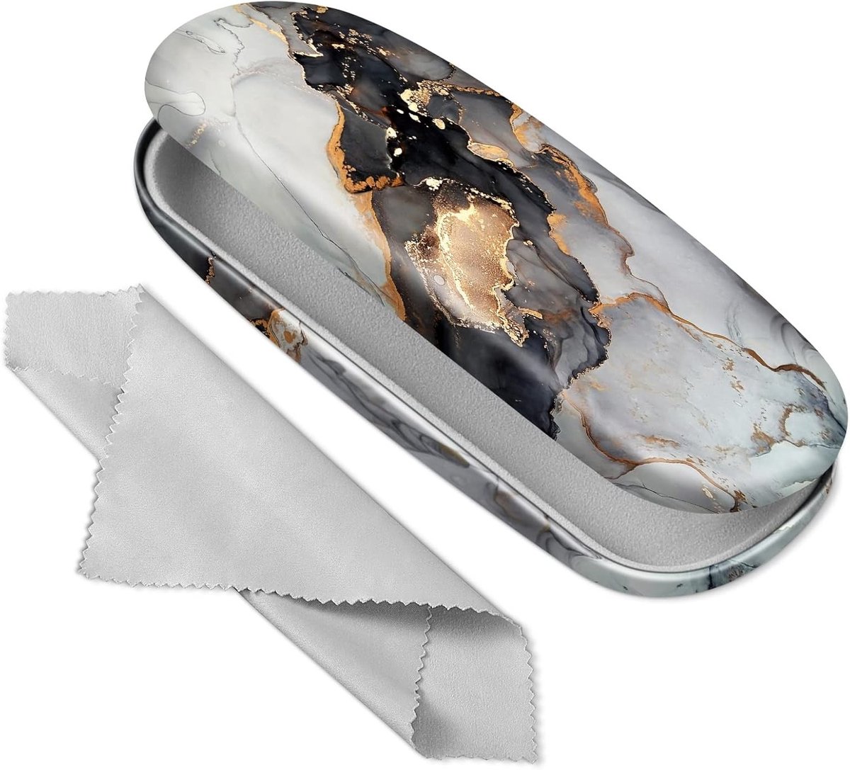 Duurzame en Stijlvolle Hard Shell Brilcase voor Volwassenen - Perfect voor Zonnebrillen en Leesbrillen