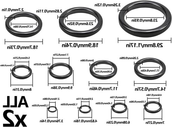 Complete Set van 22 Visspullen met Keramische Gidsringen voor Vissers - Reparatie Accessoires voor Hengels, Hengelonderdelen en Vissport van Merkloos — afbeelding 5