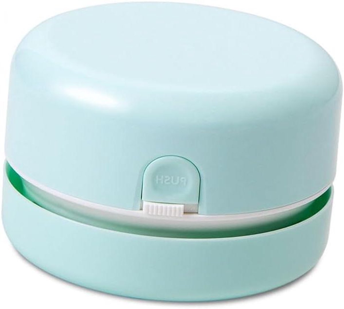 Bureaustofzuiger - Mini stofzuiger - Bureau schoonmaken - Geluidsarm ontwerp - 7 x 6 x 5 cm - Lichtgroen