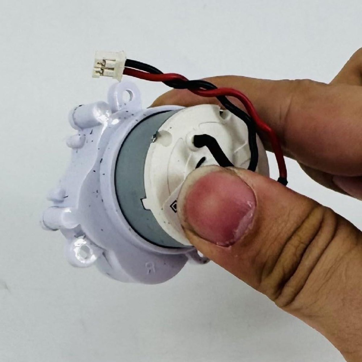 Zijborstel Motor - Reserveonderdeel Stofzuiger - Stofzuigen - Stille Bedrijf - 59 Gram - Zwart