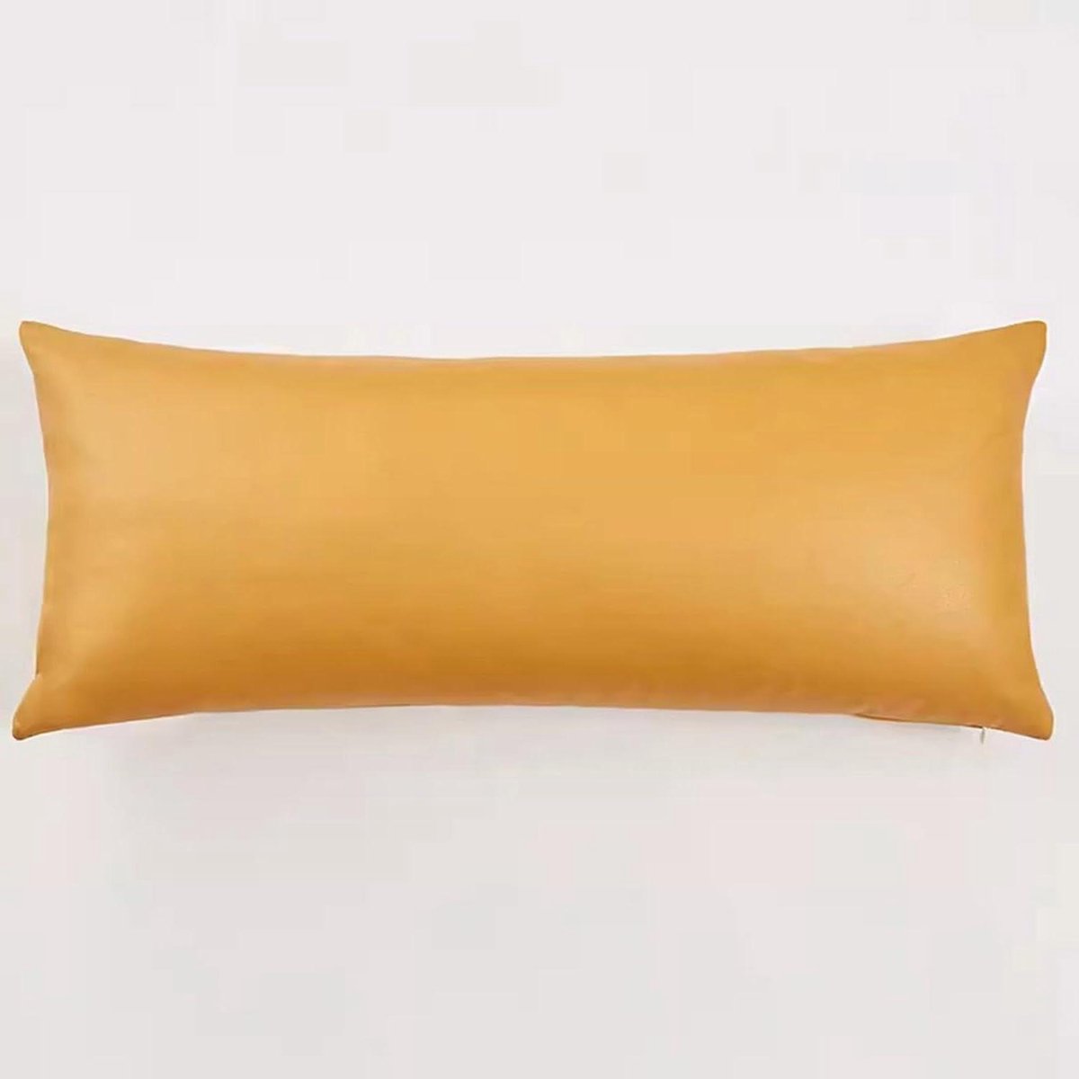 Steunkussen Bed Bank - Lendensteun Kussen - Comfortabel Lezen - Waterdicht Krasbestendig - 30 x 70 cm - Geel