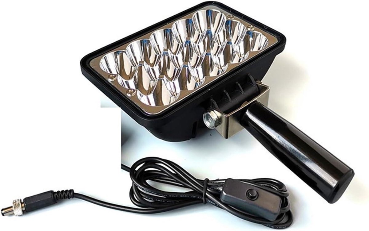 Draagbare UV Uithardingslamp - LED Lamp - Doe-het-zelf Uitharding - Schaduwloze Lijmplaat - 300W - Paars