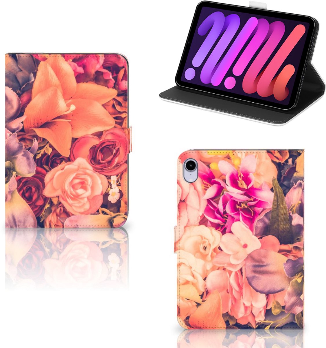 iPad Mini 6 (2021) Tablet Cover Bosje Bloemen