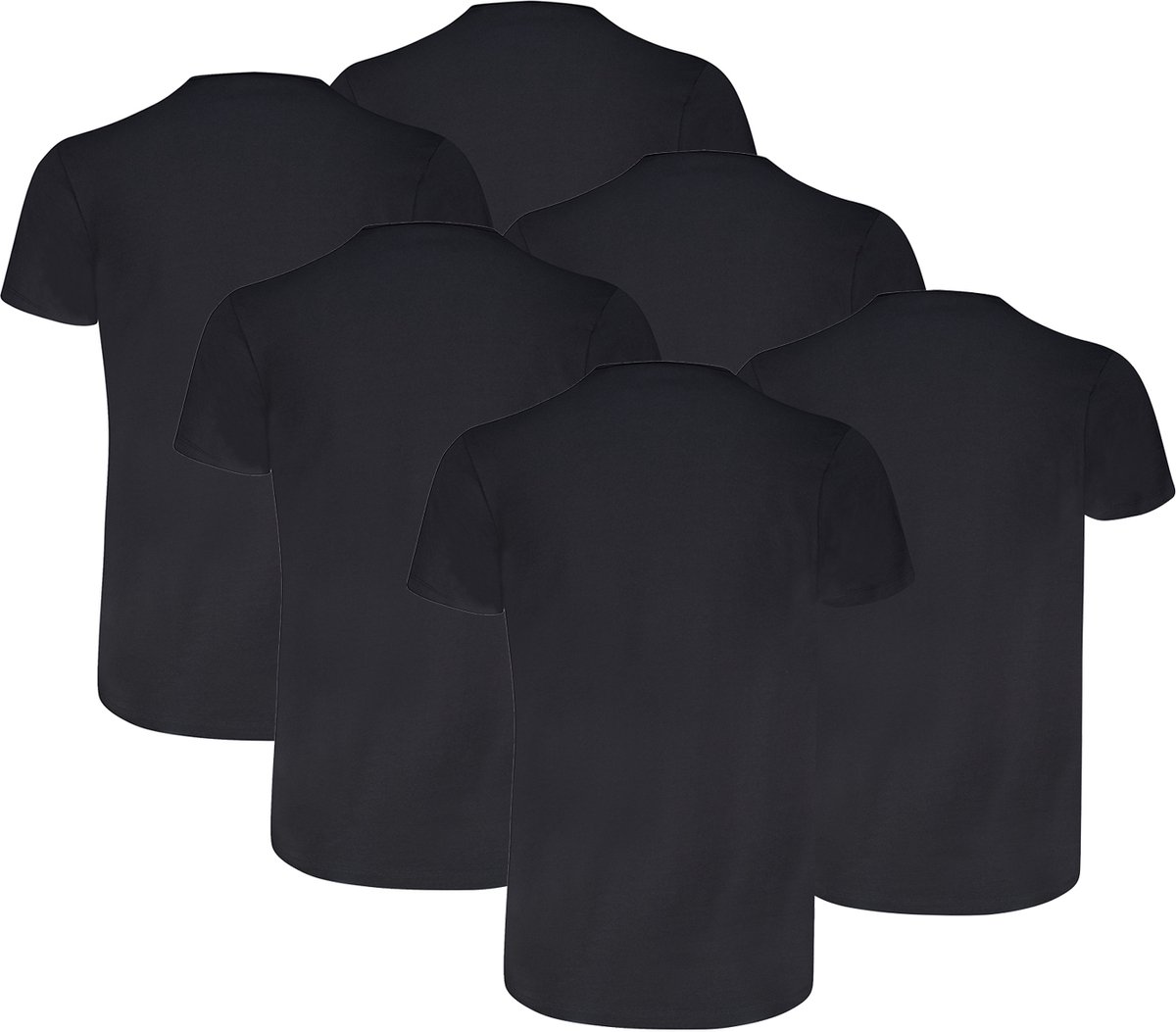 6-pack Levi's heren T-shirt Rond-Neck