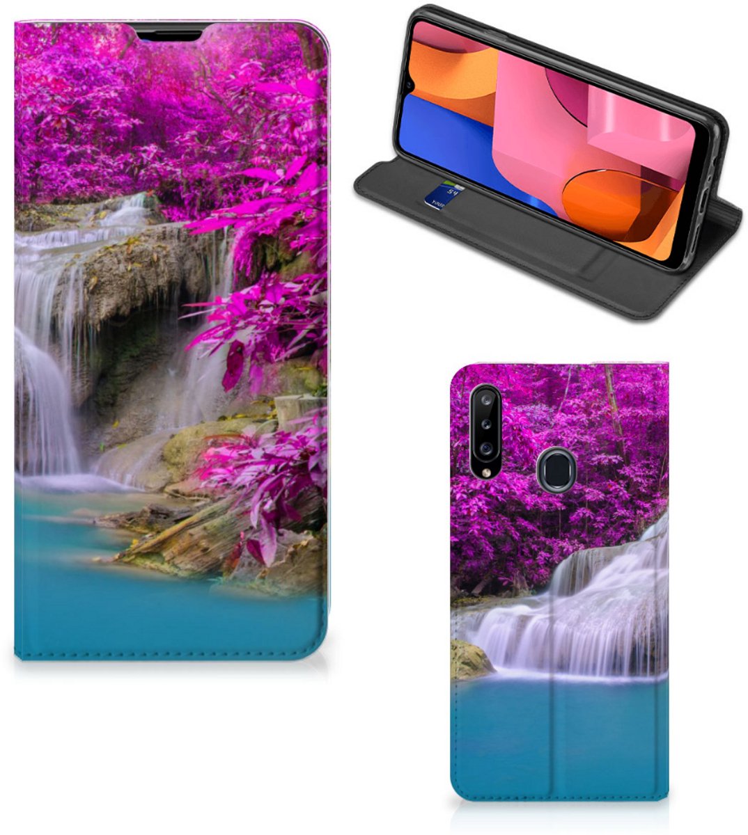 Samsung Galaxy A20s Book Cover Waterval