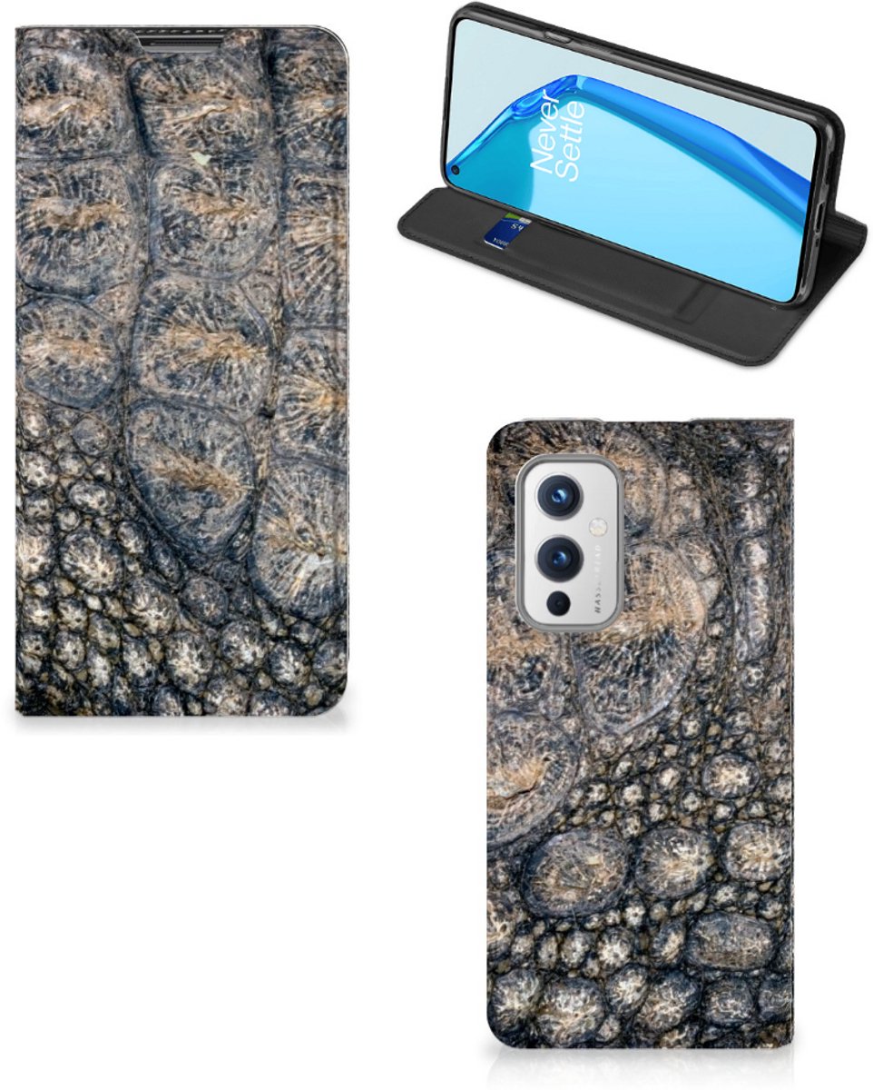 OnePlus 9 Hoesje maken Krokodillenprint