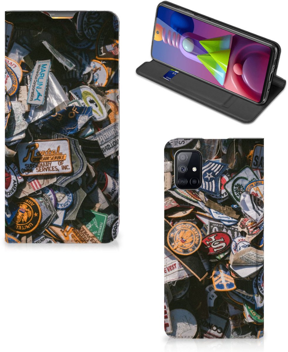 Samsung Galaxy M51 Stand Case Badges