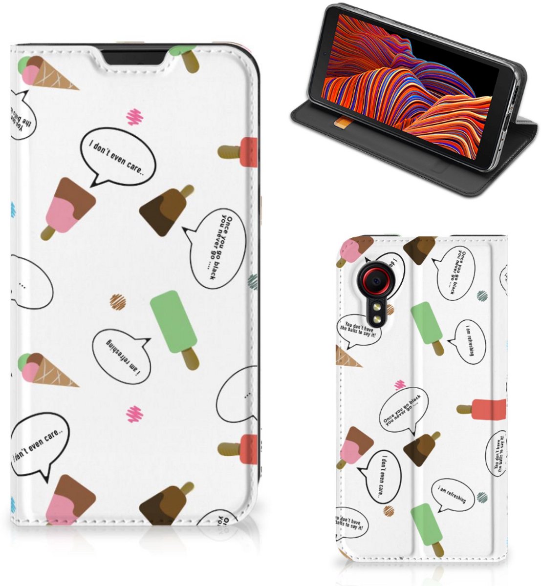 Samsung Galaxy Xcover 5 Flip Style Cover IJsjes