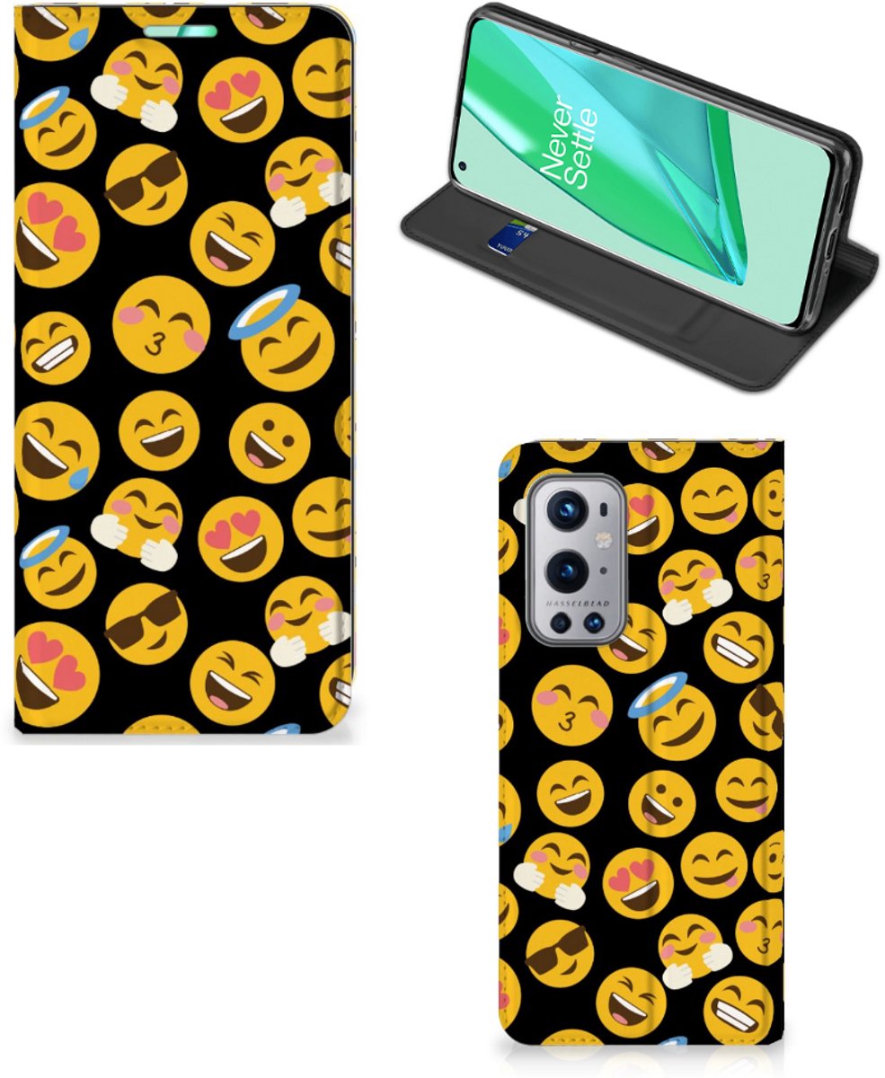 OnePlus 9 Pro Hoesje met Magneet Emoji