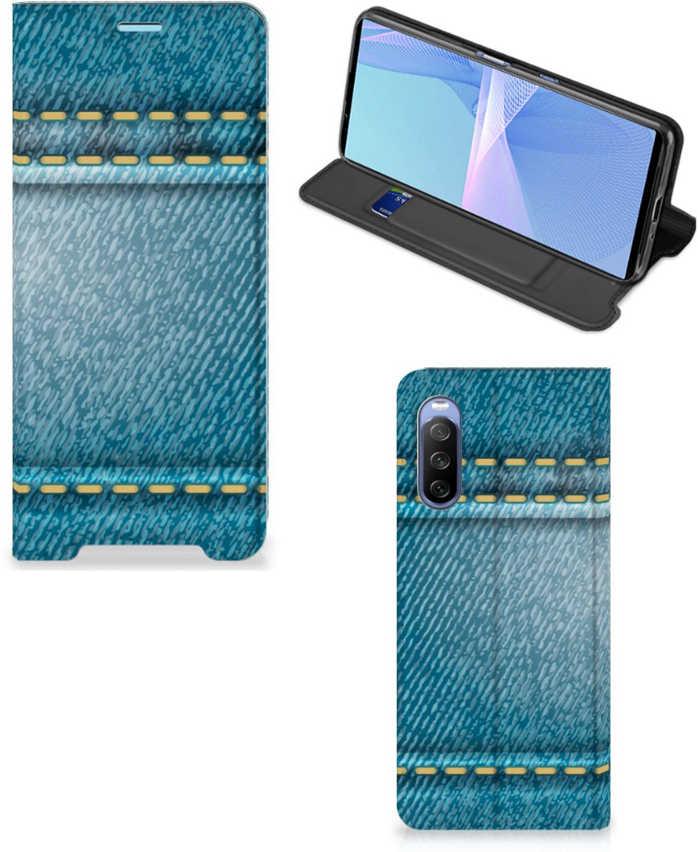 Sony Xperia 10 III Hippe Standcase Jeans