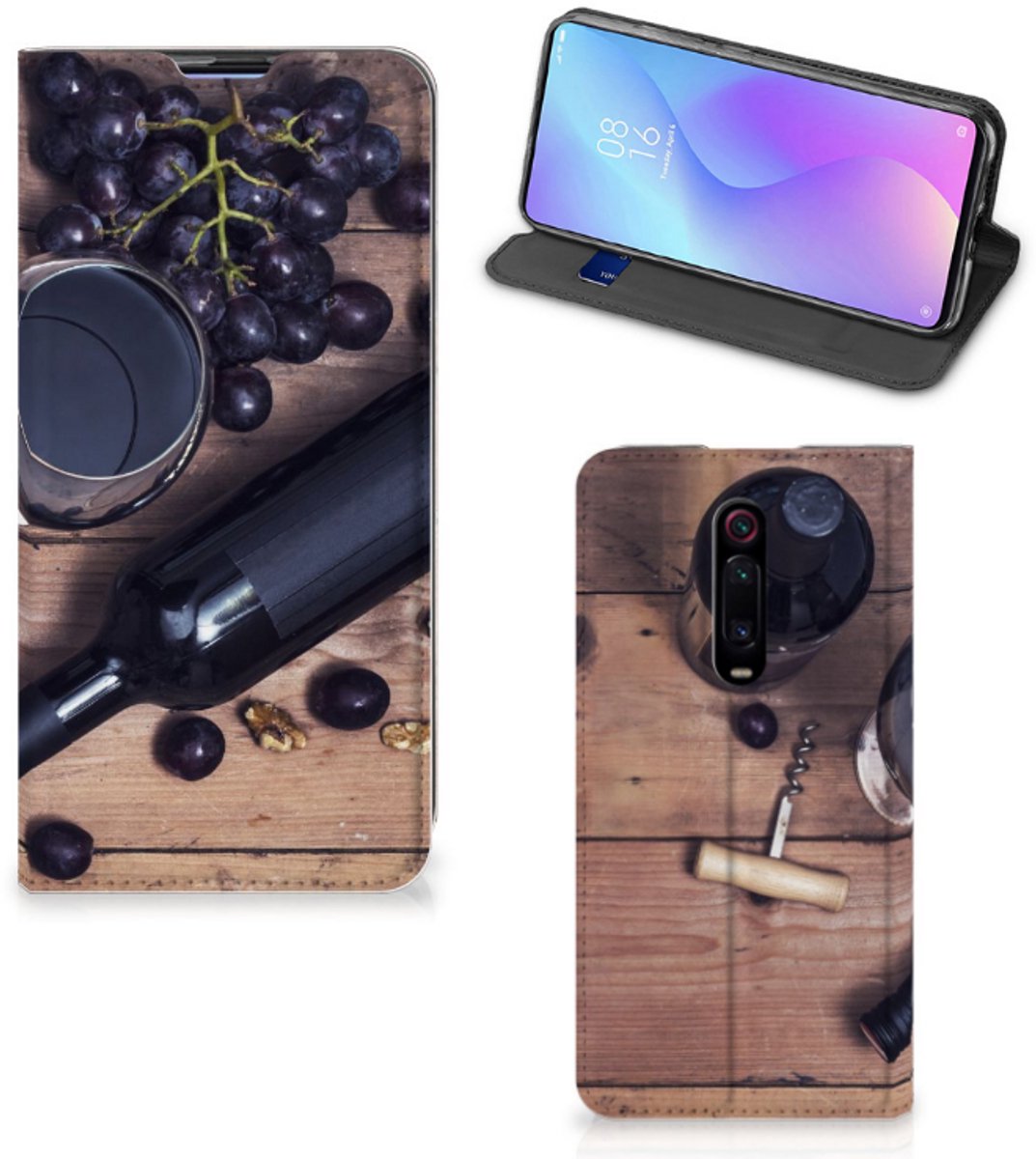 Xiaomi Redmi K20 Pro Flip Style Cover Wijn