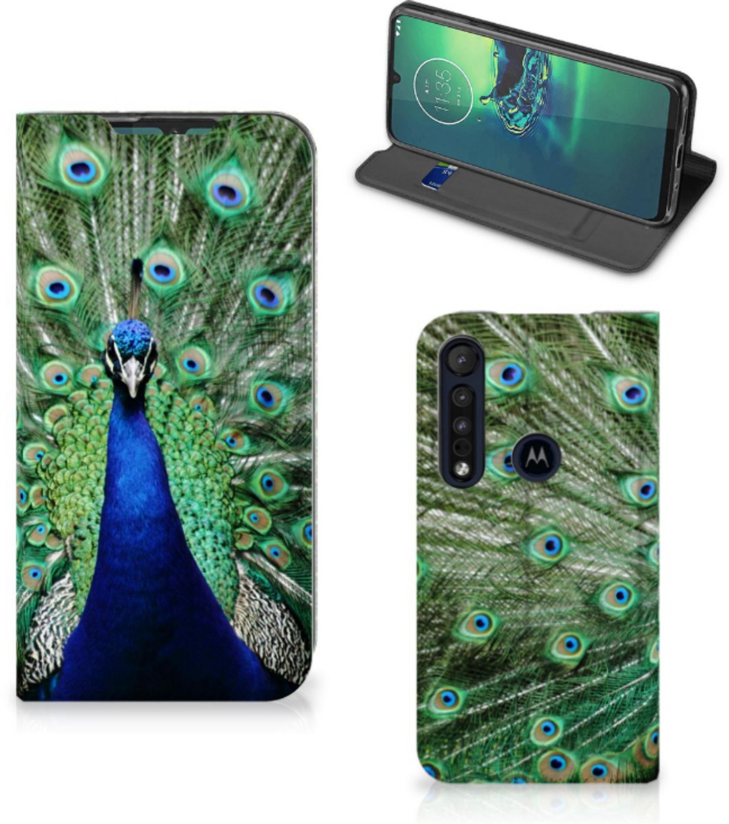 Motorola G8 Plus Hoesje maken Pauw