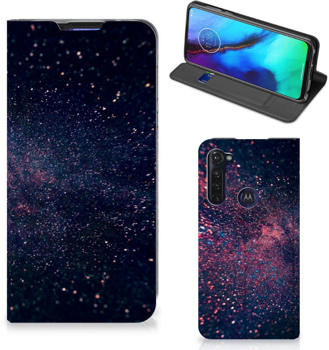 Motorola Moto G Pro Stand Case Stars