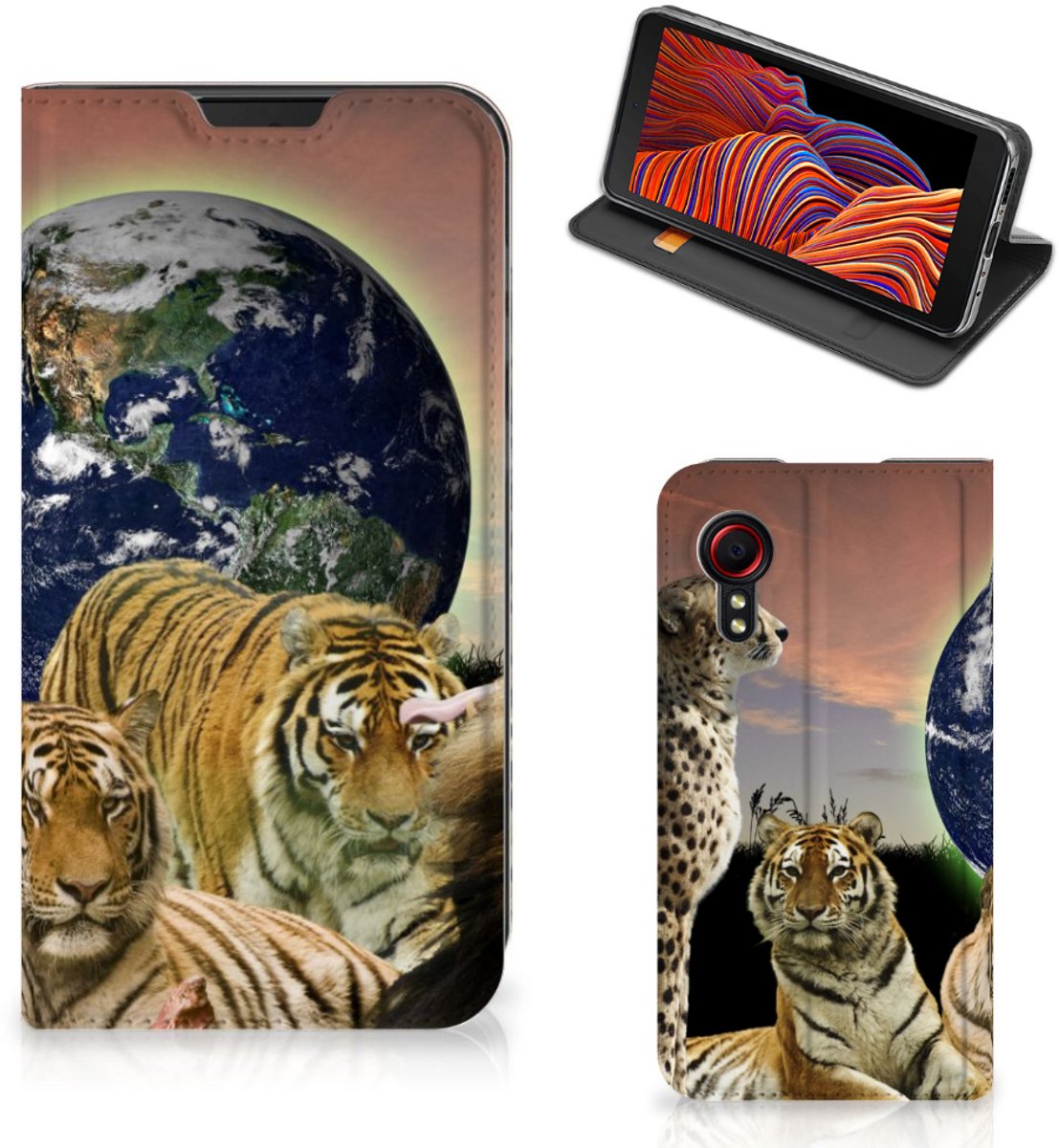 Samsung Galaxy Xcover 5 Hoesje maken Roofdieren