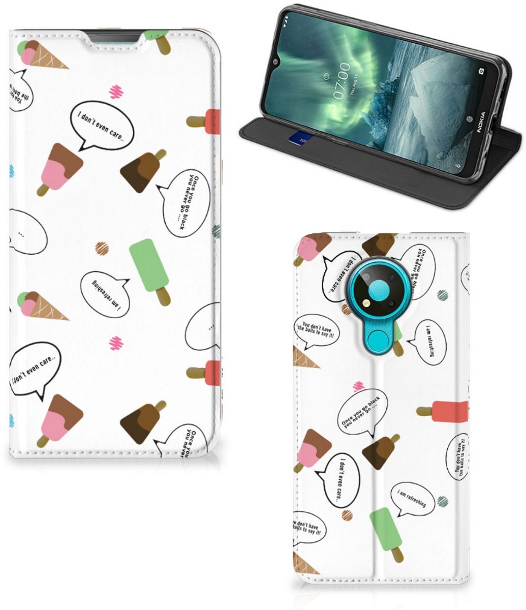 Nokia 3.4 Flip Style Cover IJsjes