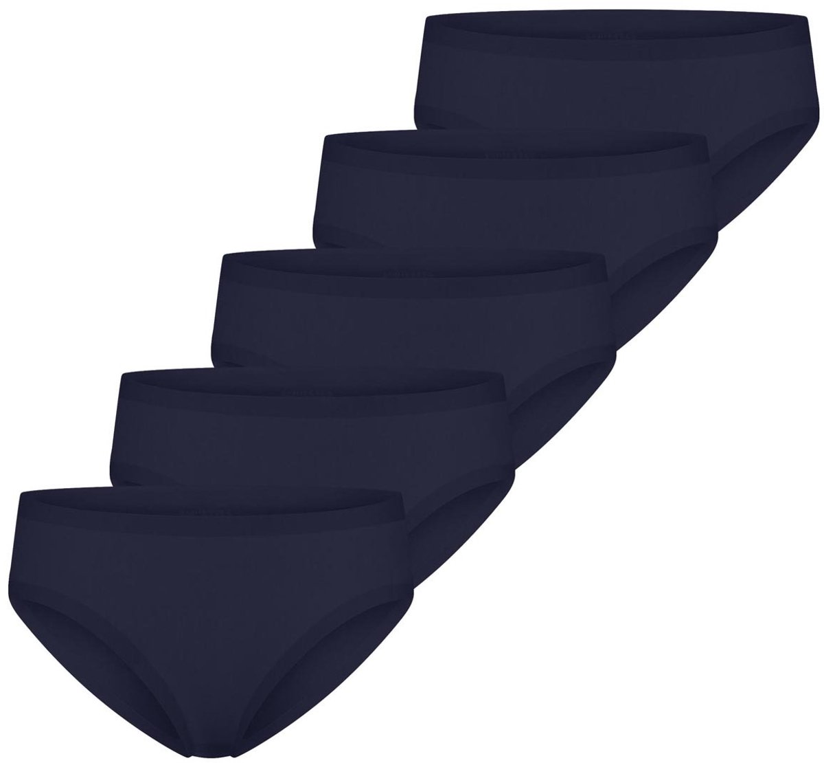 Schiesser Dames slip / onderbroek 5 pack Invisible Cotton