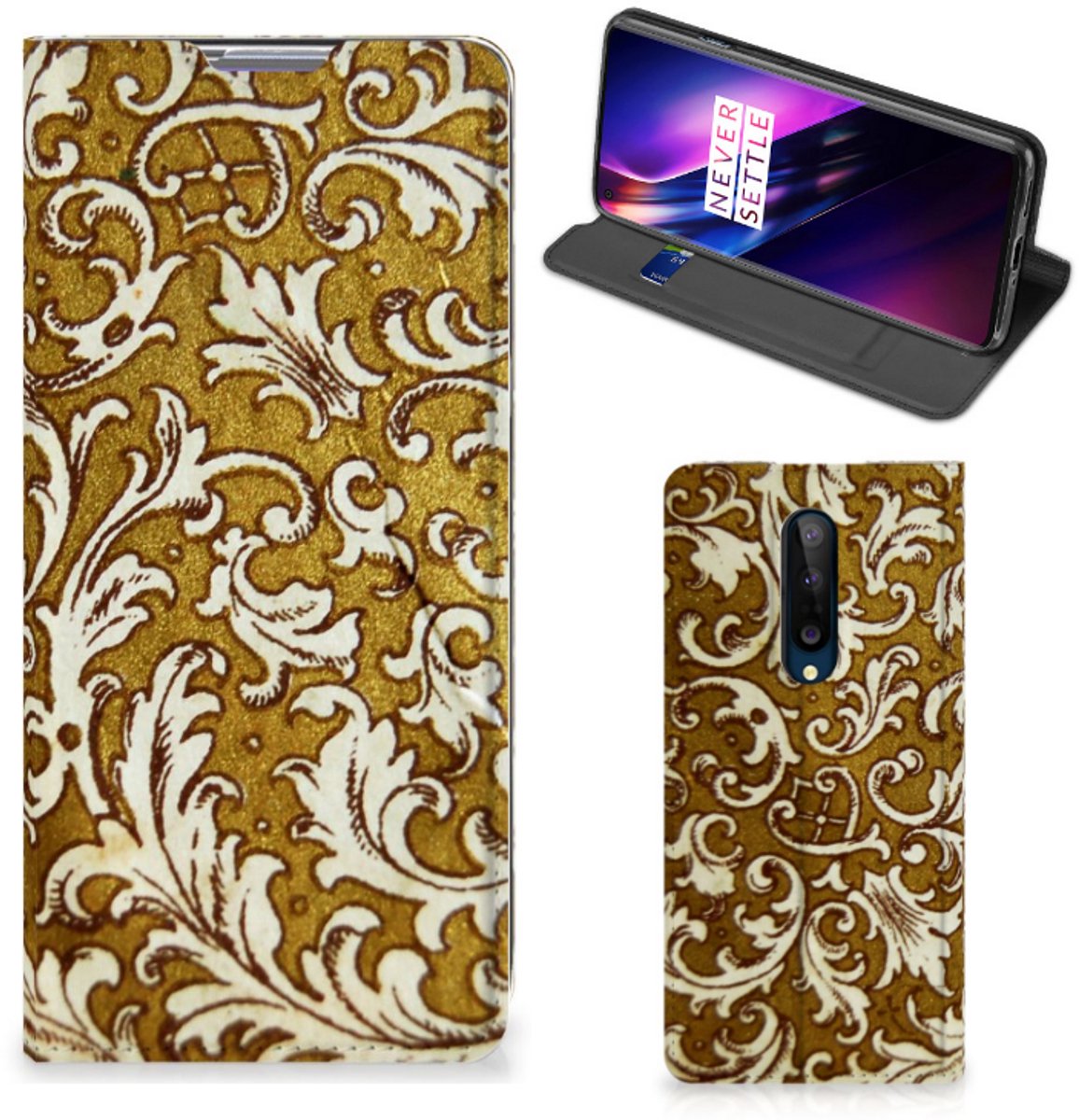 Telefoon Hoesje OnePlus 8 Barok Goud