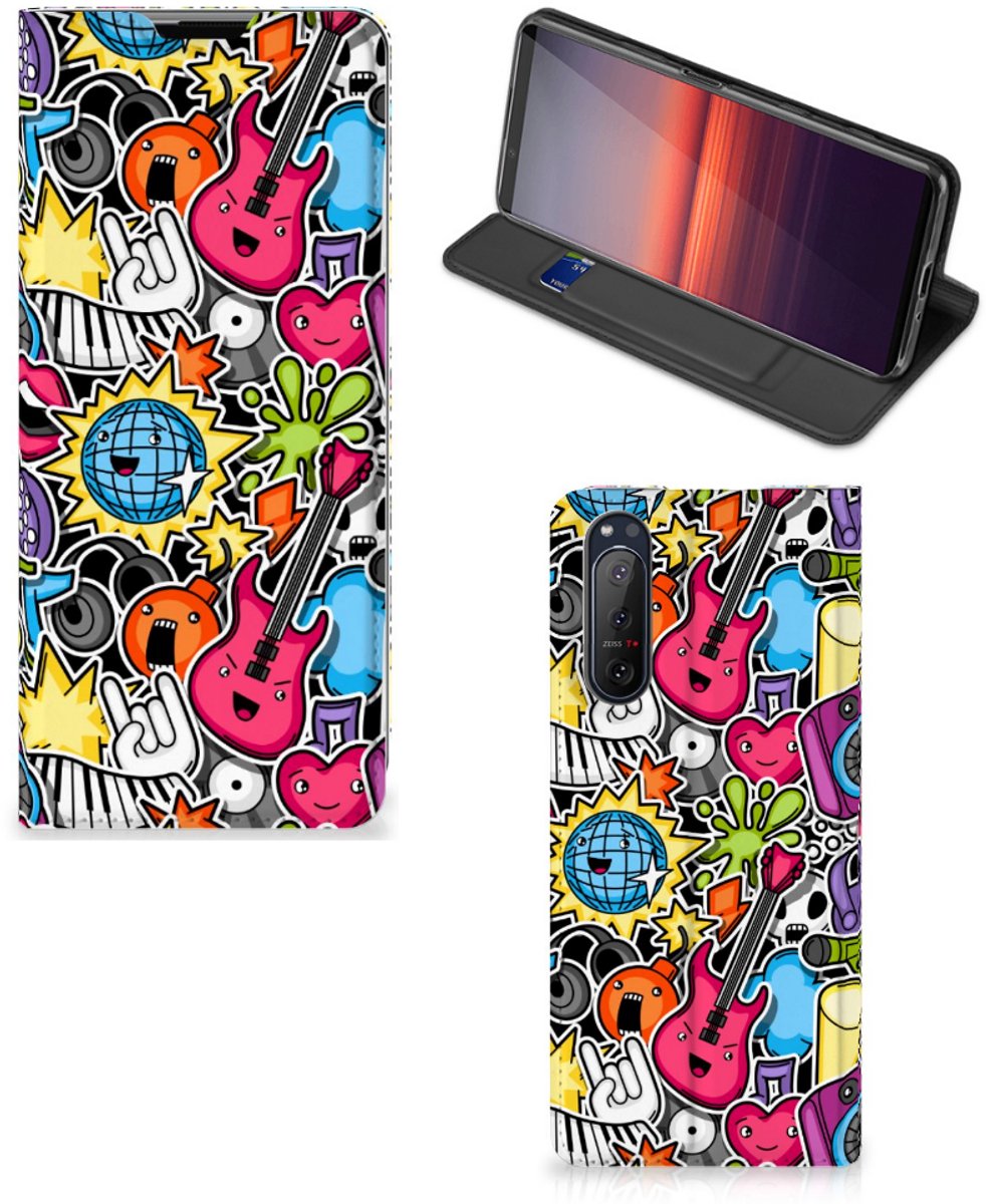 Sony Xperia 5 II Hippe Standcase Punk Rock