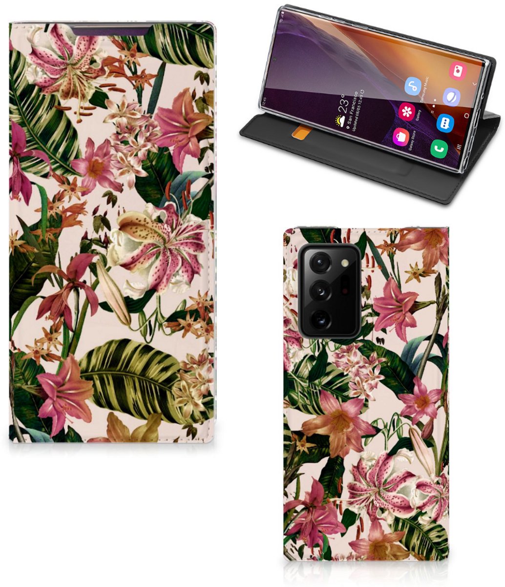 Samsung Galaxy Note 20 Ultra Smart Cover Flowers