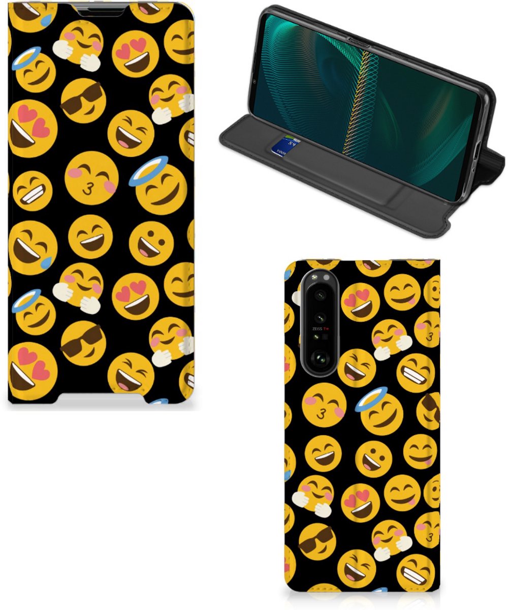 Sony Xperia 5 III Hoesje met Magneet Emoji