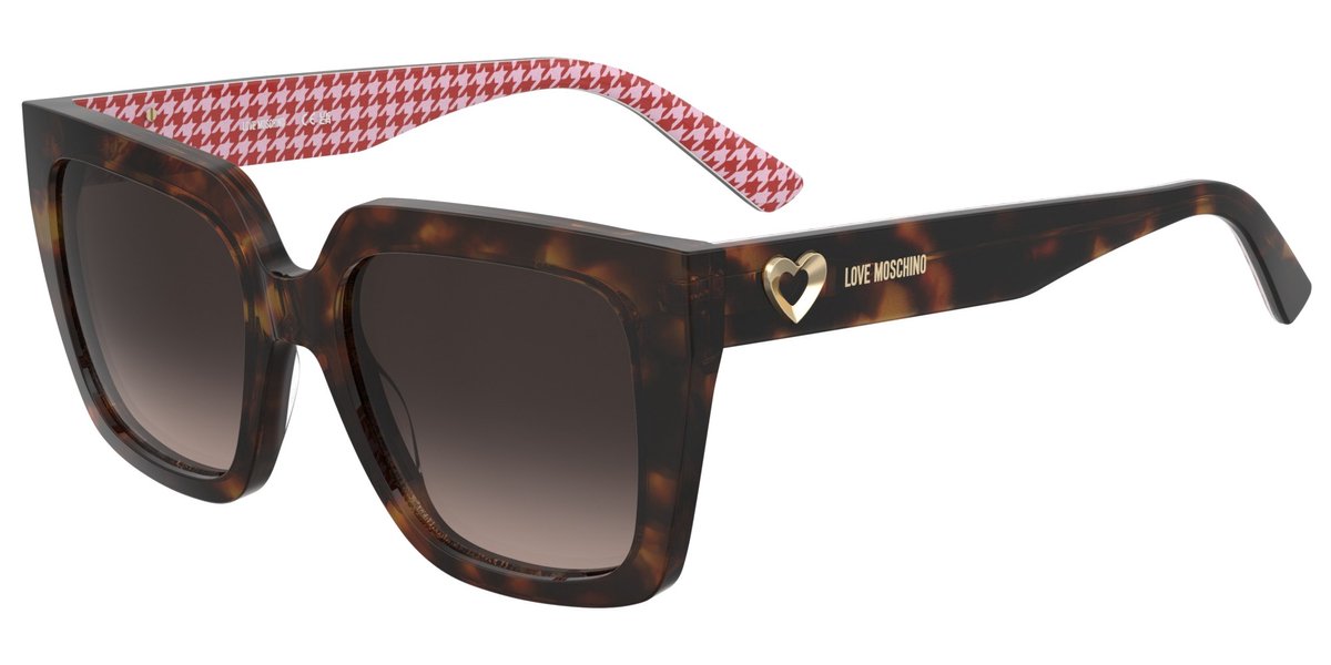 Moschino Love MOL099/S Havana pattern 53/18/140 WOMAN Zonnebrillen