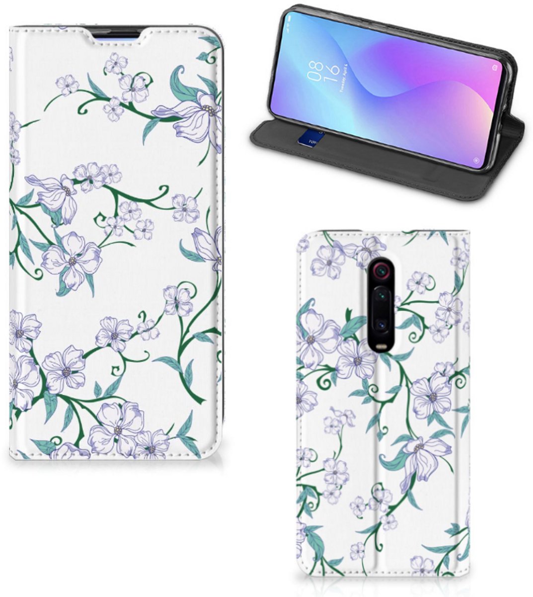 Xiaomi Redmi K20 Pro Uniek Smart Cover Blossom White