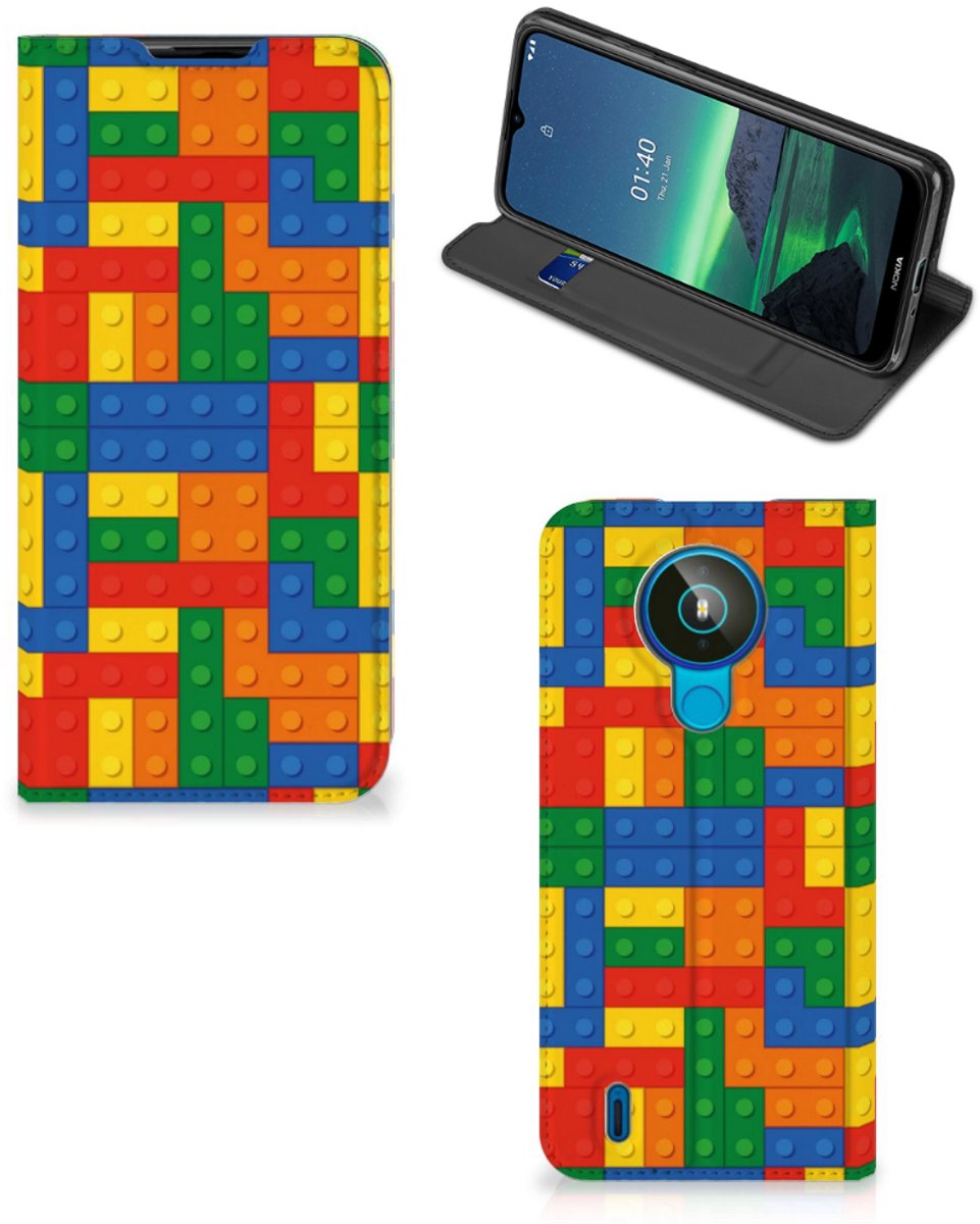 Nokia 1.4 Hoesje met Magneet Blokken