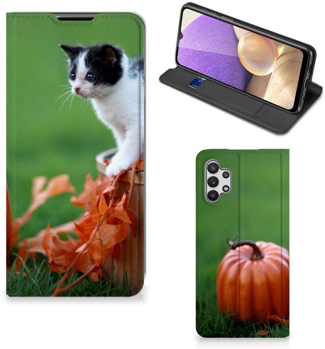 Samsung Galaxy A32 5G Hoesje maken Kitten