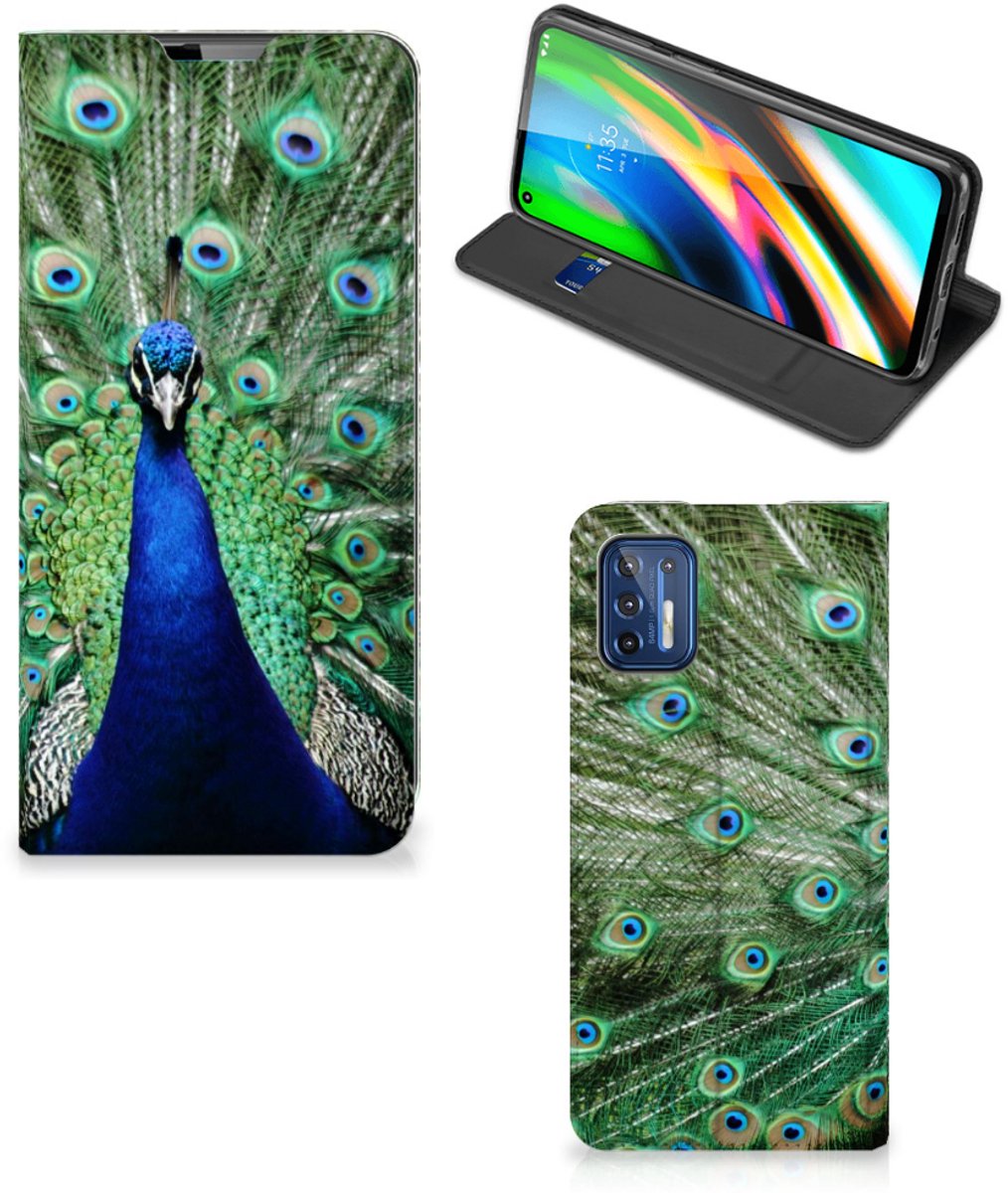Motorola Moto G9 Plus Hoesje maken Pauw