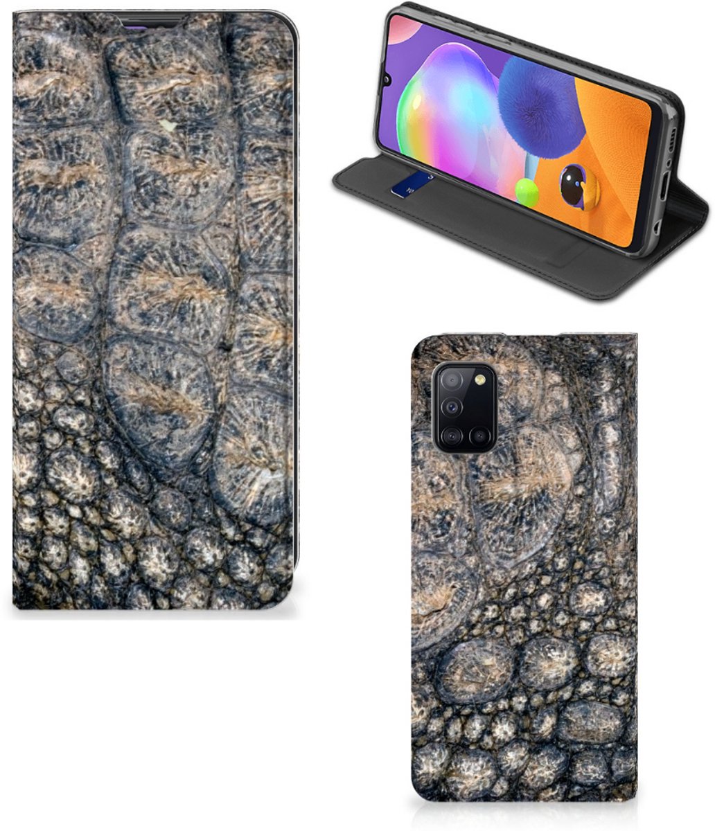Samsung Galaxy A31 Hoesje maken Krokodillenprint