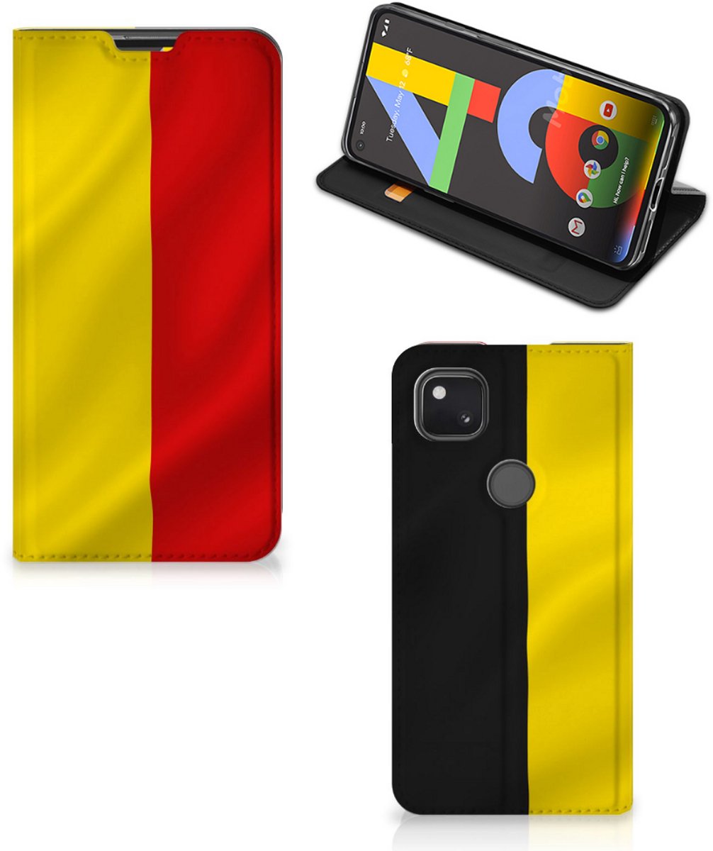 Standcase Hoesje voor Google Pixel 4a Standcase Belgische Vlag