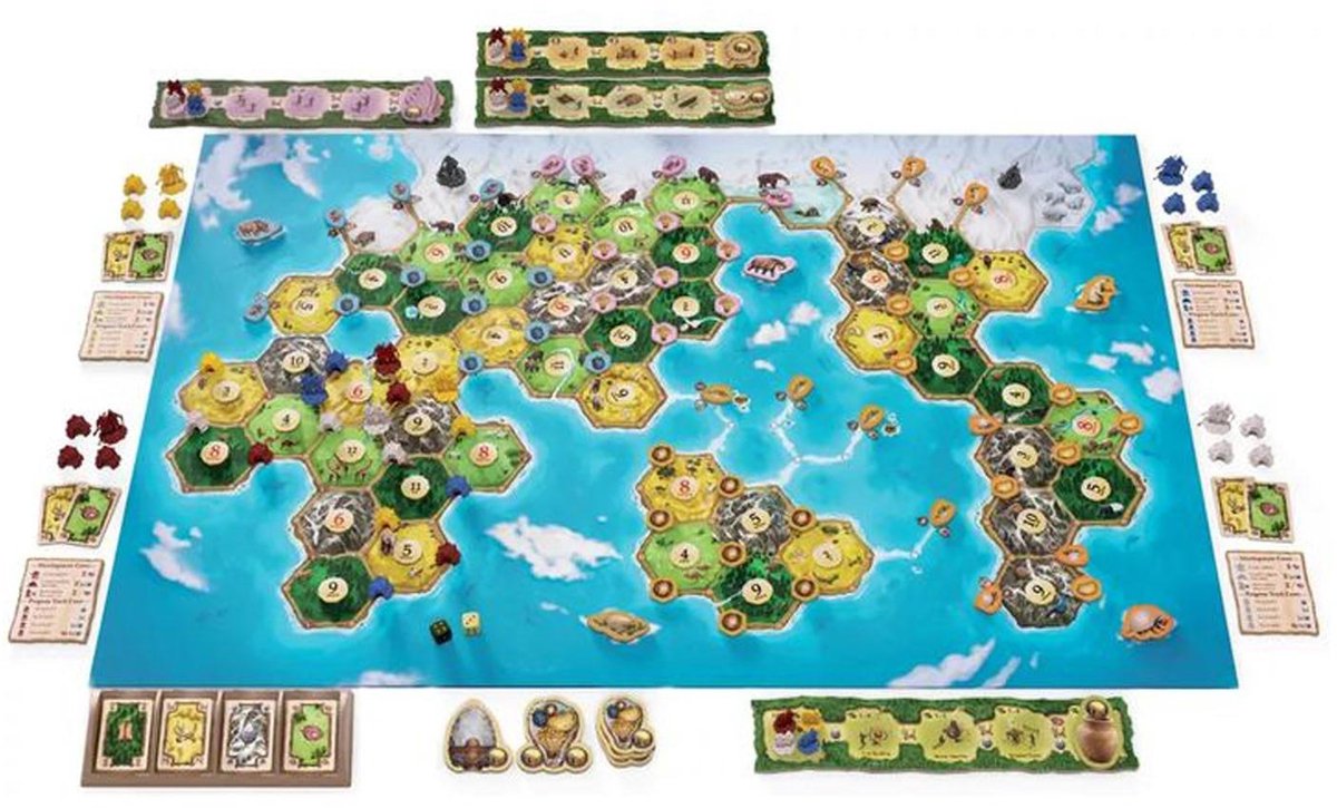 999 Games - Catan: Opmars van de mensheid - Bordspel — afbeelding 4