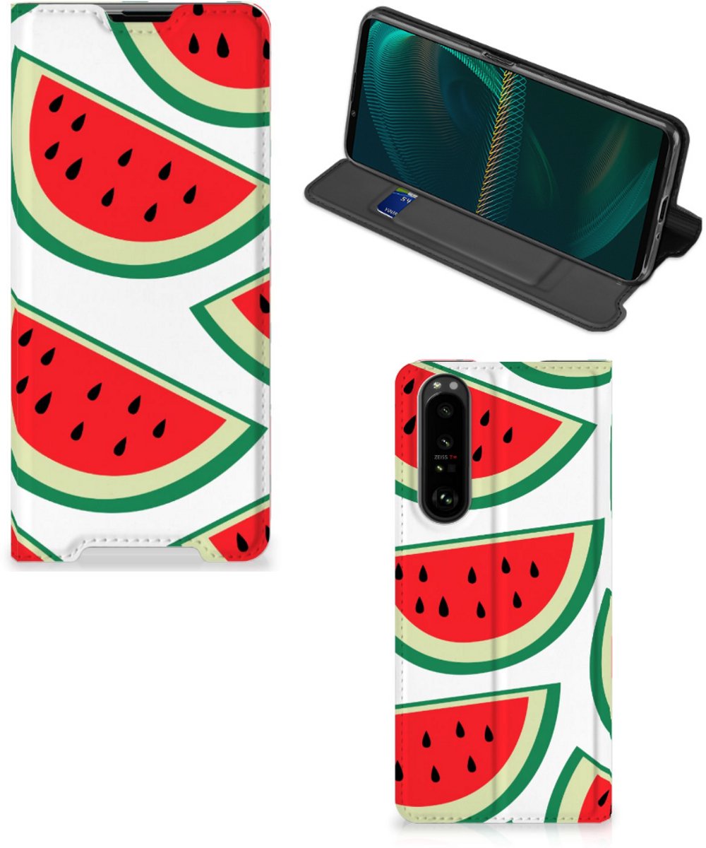 Sony Xperia 5 III Flip Style Cover Watermelons