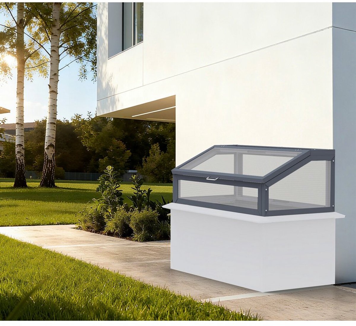 Westmann Tega Growhouse Metal 100x50x36 cm - 8mm Polycarbonate Panels