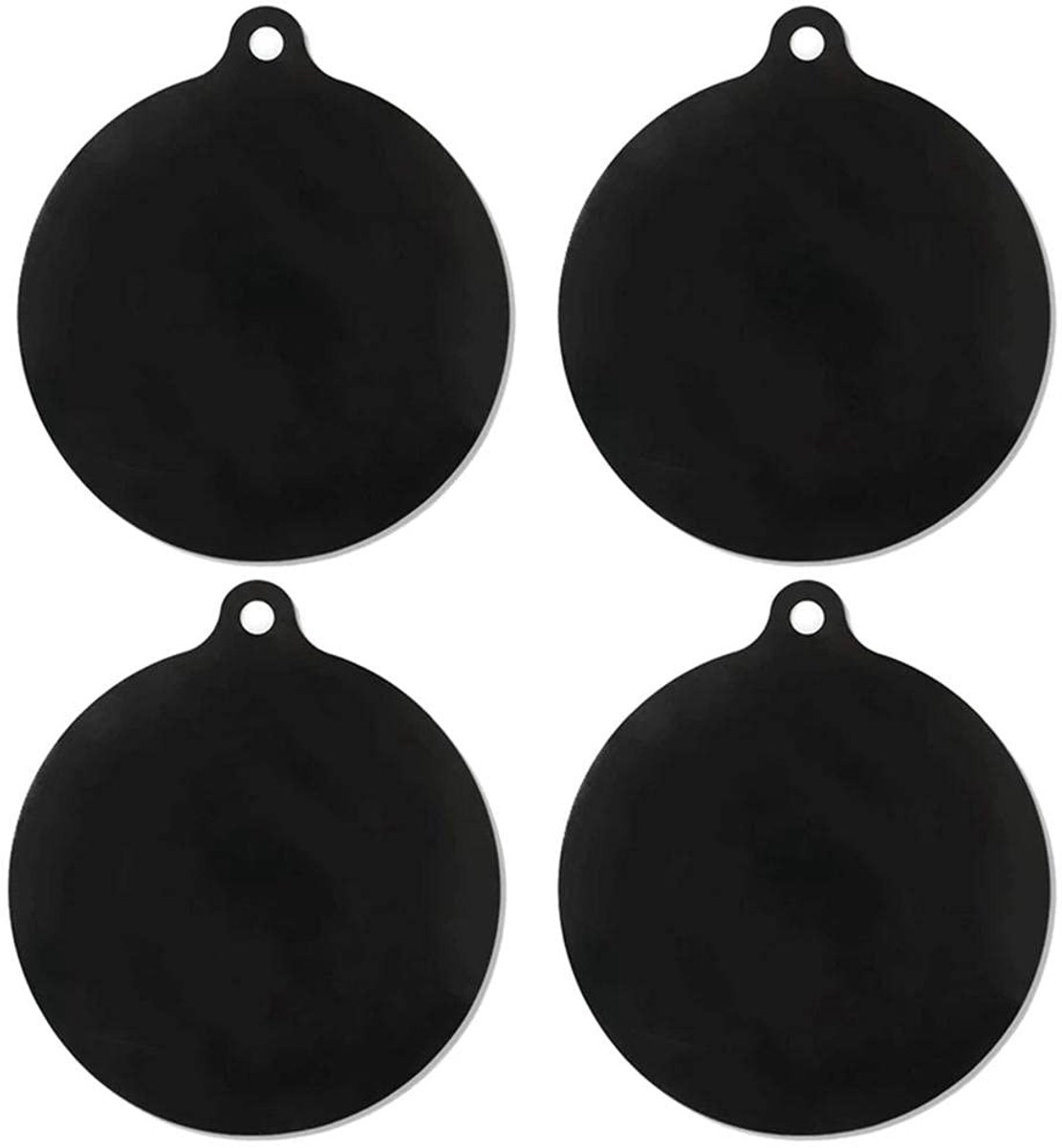 NTHProducts - Inductiekookplaat Beschermmat - Siliconen Mat - Hoge Temperatuur Weerstand - 22 cm - Antislip Bescherming - Set van 4 - Geschikt voor In