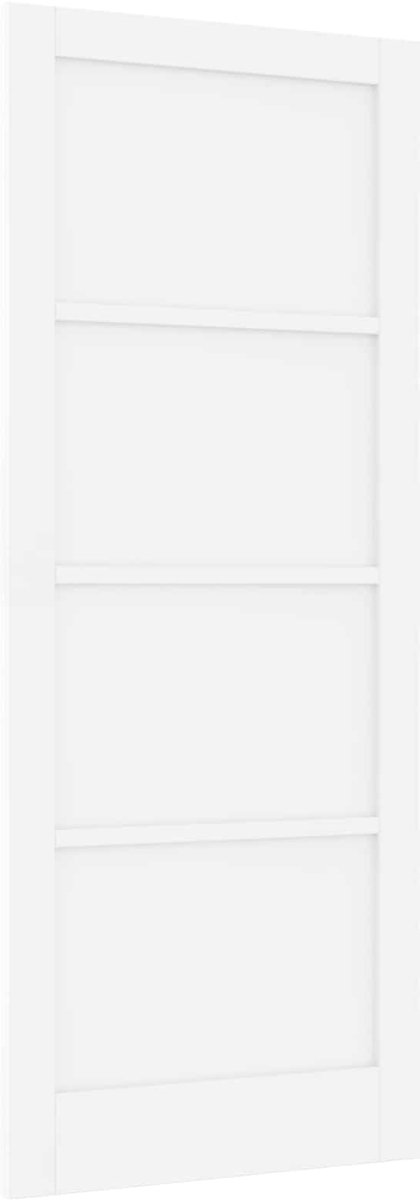 vidaXL - Interne - Deur - 86 - x - 211 - cm - Multiplex - Wit