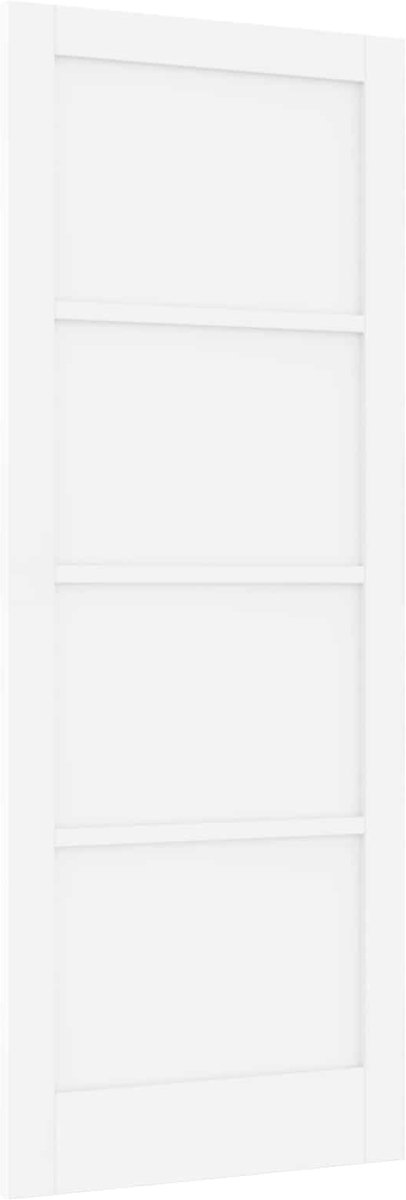 vidaXL - Interne - Deur - 83 - x - 211 - cm - Multiplex - Wit