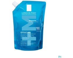 La Roche-Posay Effaclar Zuiverende Reinigingsgel +M - voor een Vette, Onzuivere Huid met Neiging tot Acne - 400ml Navulverpakking