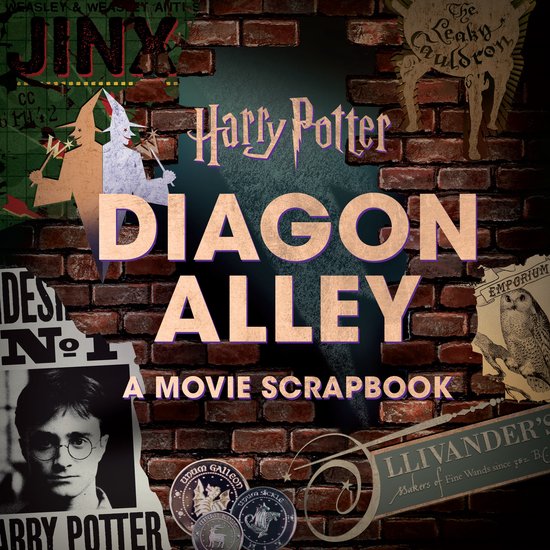 Harry Potter- Harry Potter: Diagon Alley: A Movie Scrapbook - cover