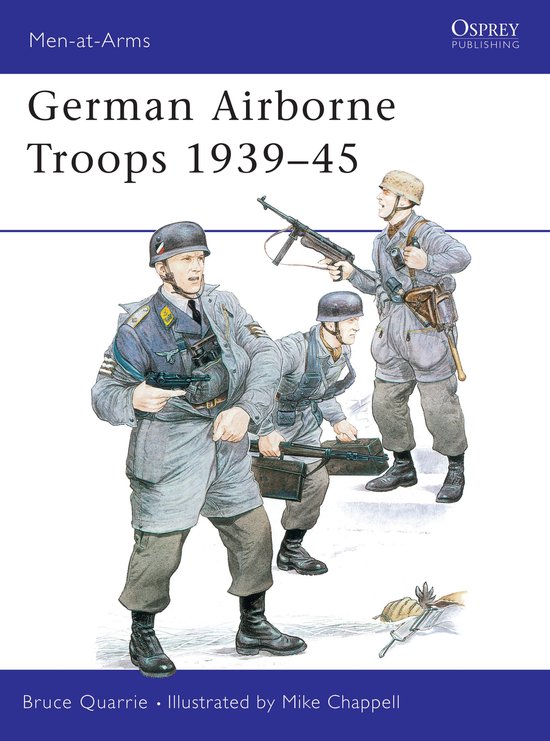 German Airborne Troops 1939-45 van de men at arms serie van  ... - cover