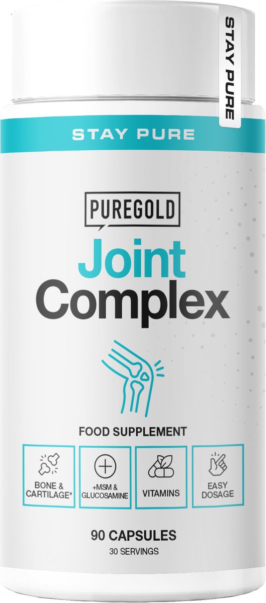 Pure Gold Joint Top Formula Capsules – Premium Gewrichtsformule – 90 Capsules