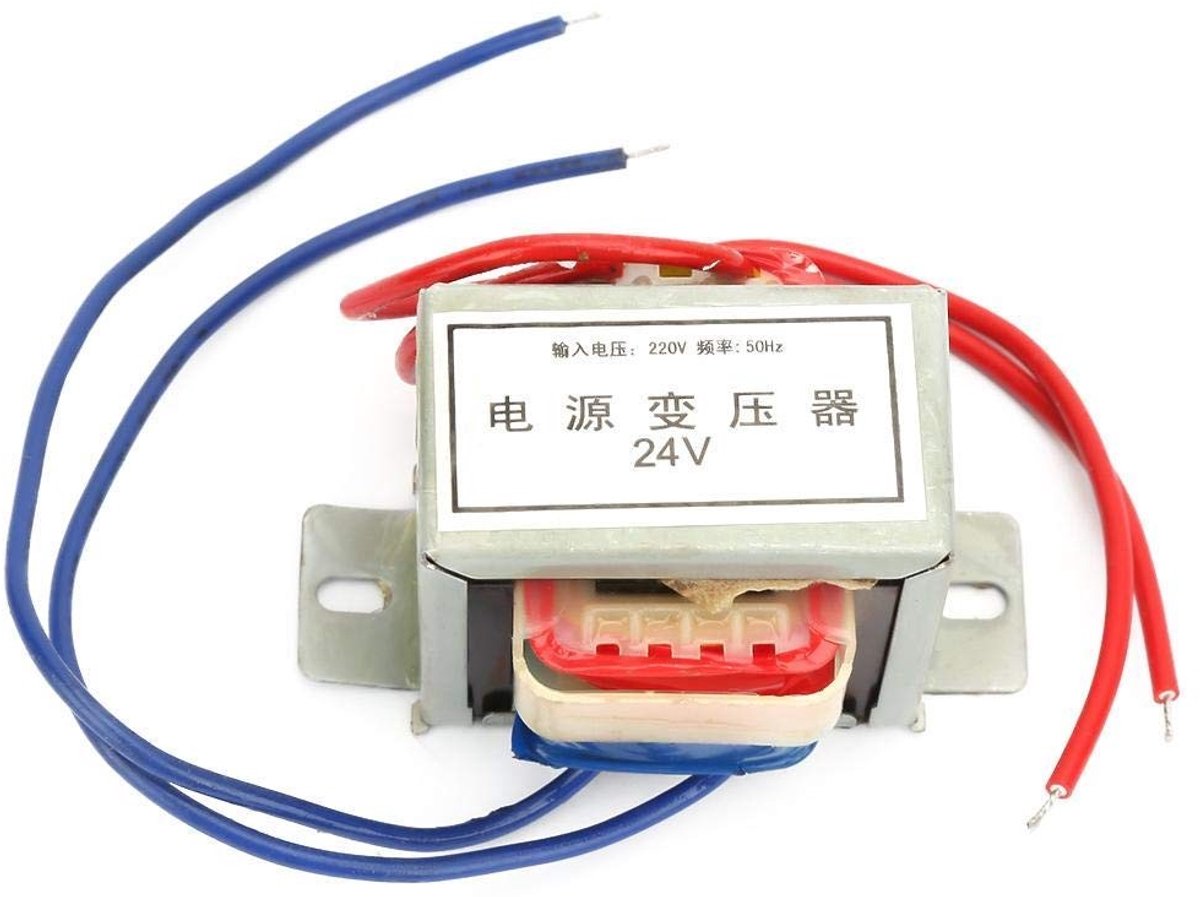 aladdien - 220V naar 24V Voedingsadapter - Isolatie Transformator - Compact en Efficiënt - 12W Vermogen - Voor Elektronische Toepassingen - Ideaal v..