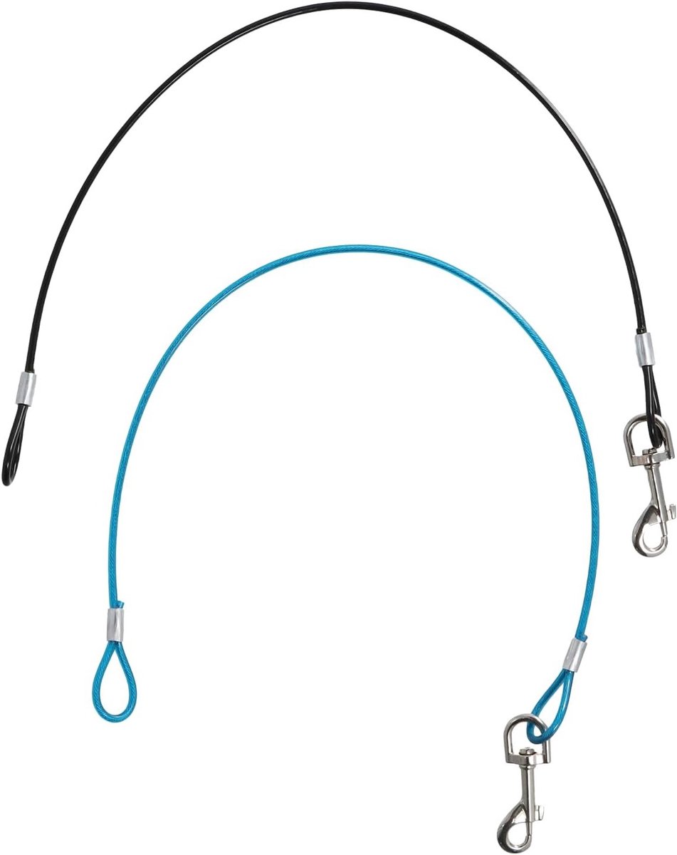 Duurzame en Kauwbestendige Hondentuig Verlengers van Robuust Metaal voor Kleine en Middelgrote Honden, Ideaal voor Leash, Halsband en Harnas