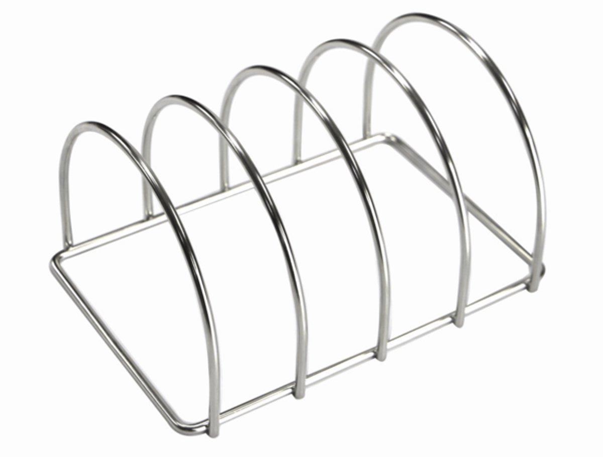 Keij Kamado Rib rek Small, rvs