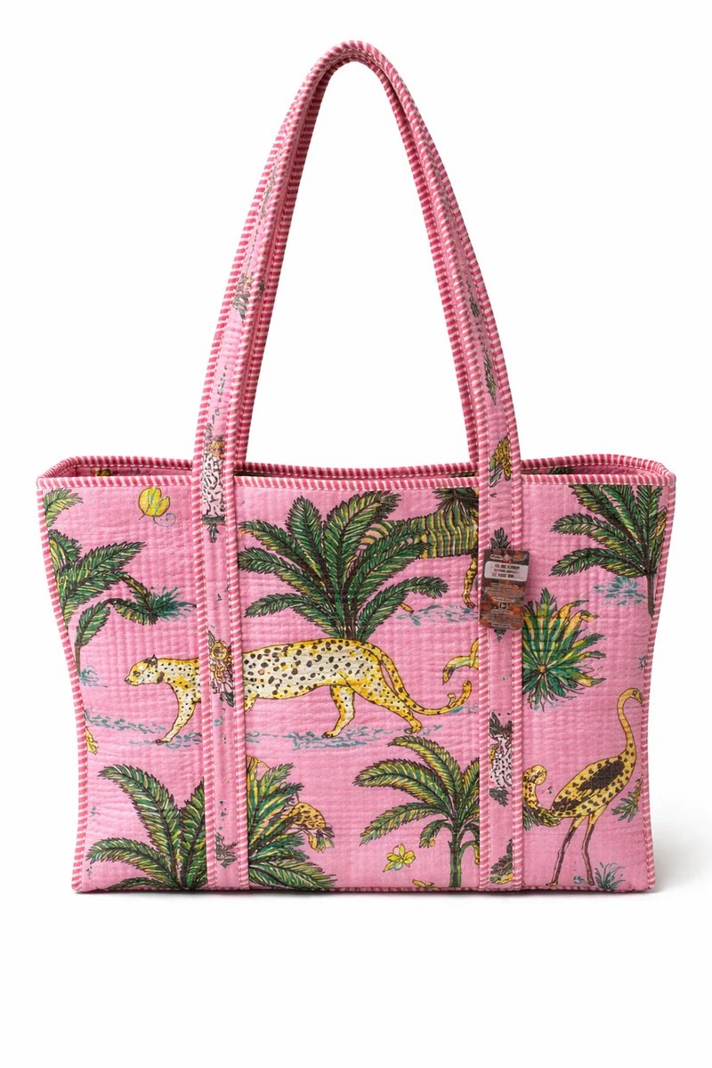 HS Shopper - Fel Roze - Stijlvolle Dames Accessoire - Ruime Indeling
