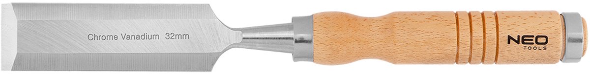 NEO Serie - Houtbeitel - 32 mm - Houten Handgreep - Chroom-Vanadium Staal