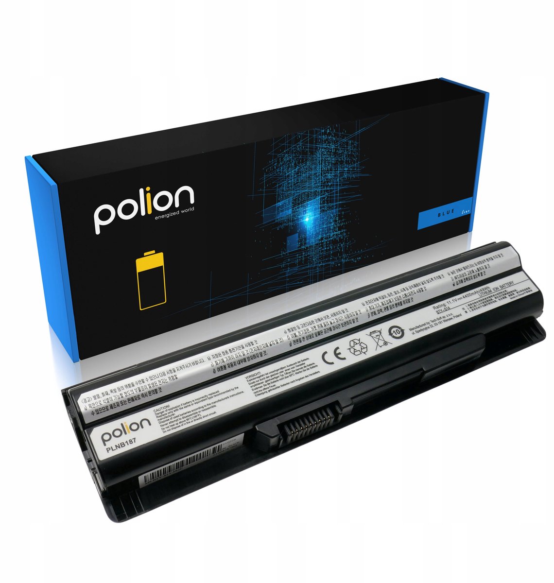 Polion - Baterij - MSI Laptop - 4400mAh - Li-Ion - 11,1V