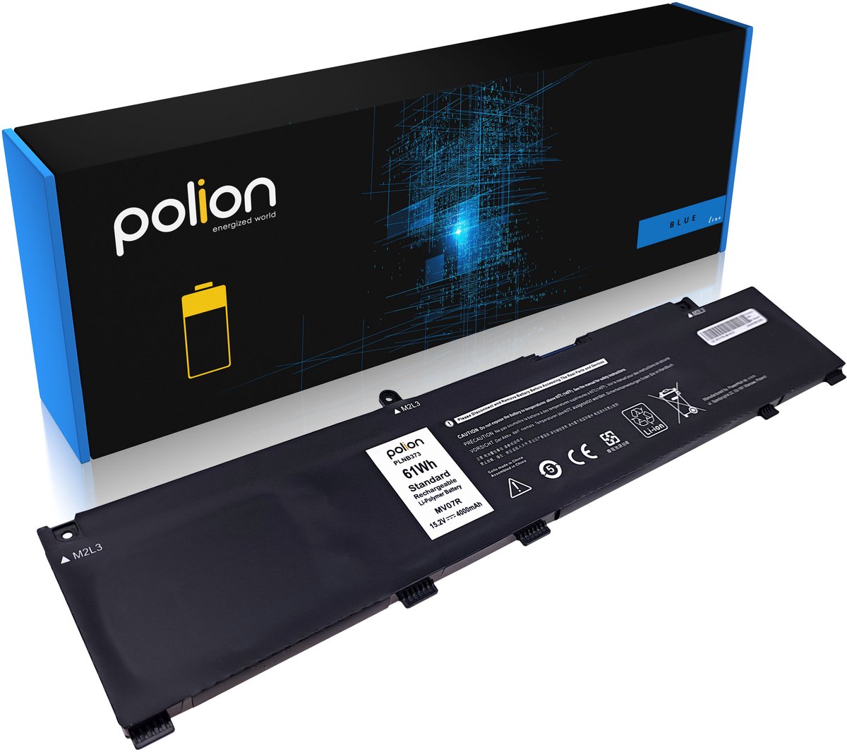 POLION - Laptopbatterij - 4000mAh - Li-Poly - 15,2V